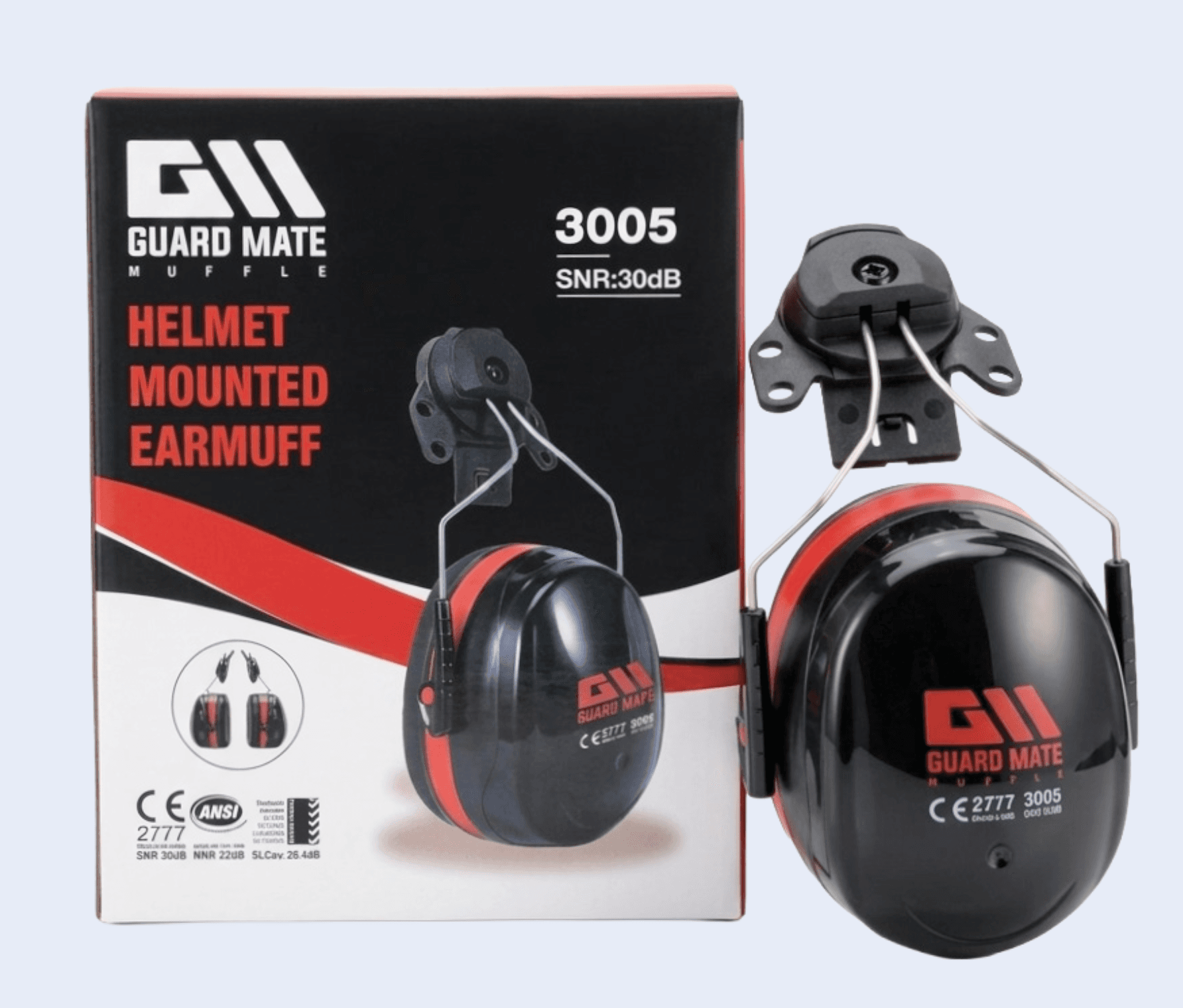 Helmet-Mounted Ear Muffs FM-1D